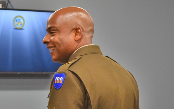 100th Training Division Command Selected for Fielding of Army Greens