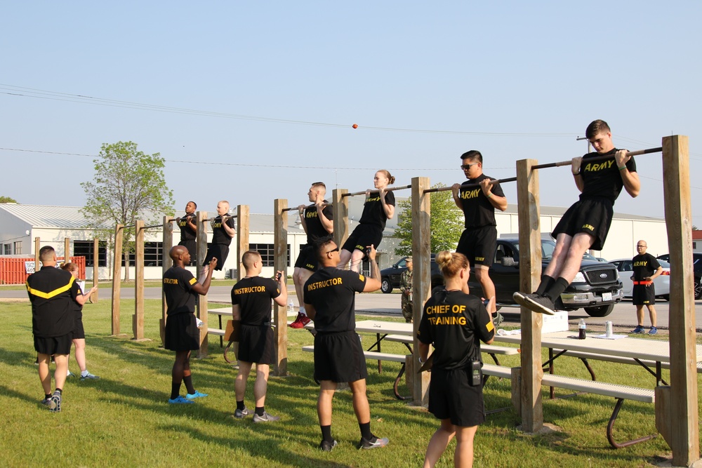 Fort McCoy NCO Academy GAFPB (German Armed Forces Proficiency Badge) Event.