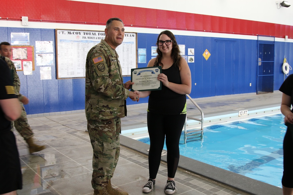 Fort McCoy NCO Academy GAFPB (German Armed Forces Proficiency Badge) Event.