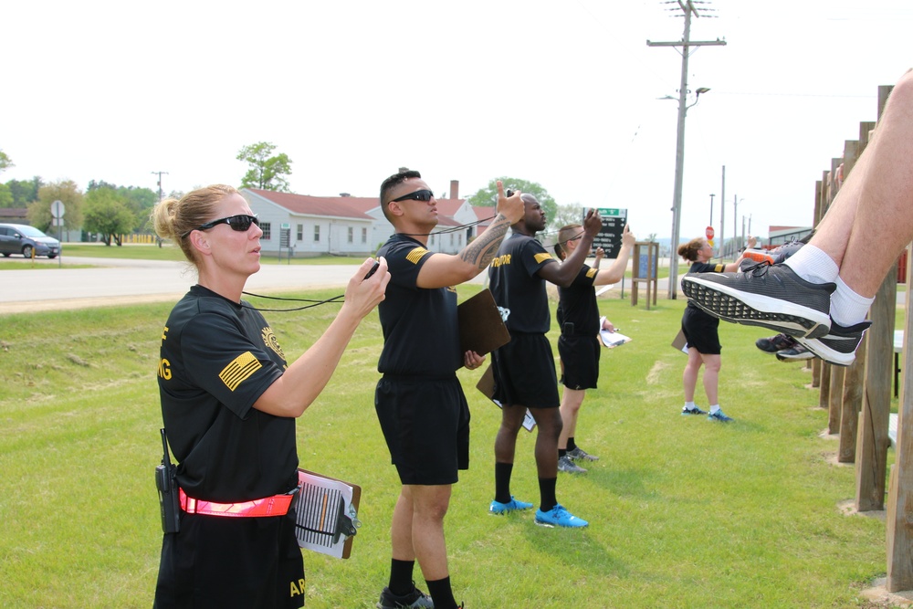 Fort McCoy NCO Academy GAFPB (German Armed Forces Proficiency Badge) Event.