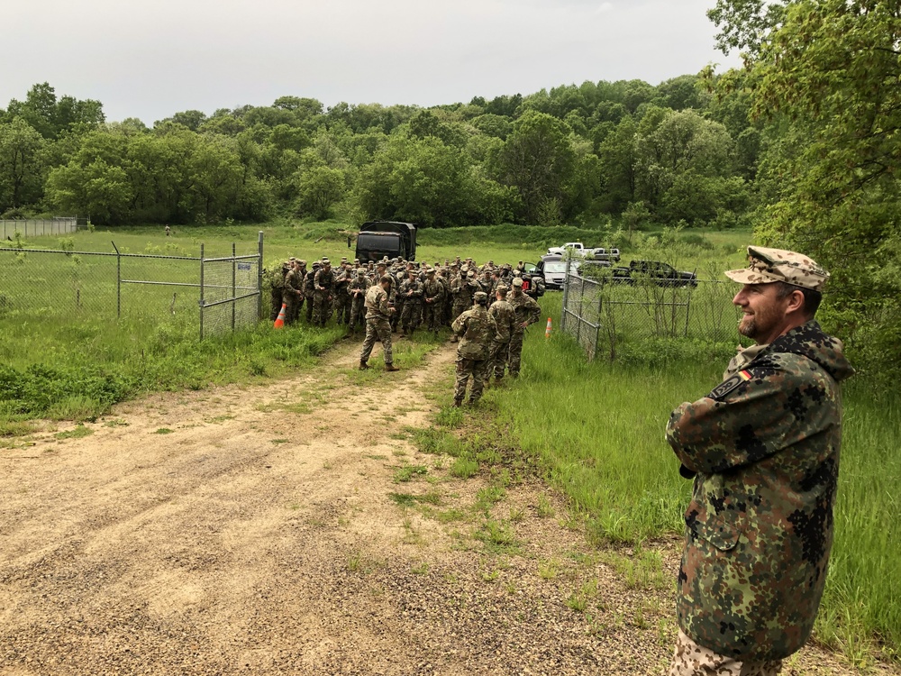 Fort McCoy NCO Academy GAFPB (German Armed Forces Proficiency Badge) Event.