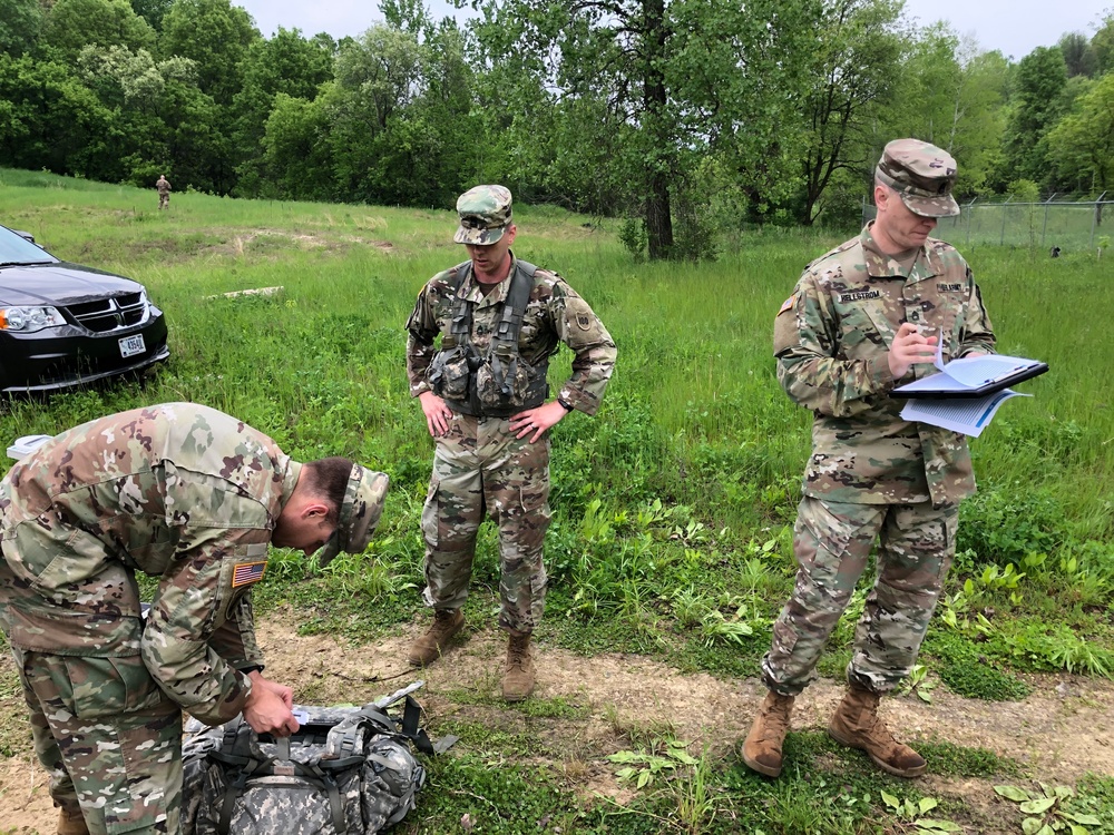 Fort McCoy NCO Academy GAFPB (German Armed Forces Proficiency Badge) Event.