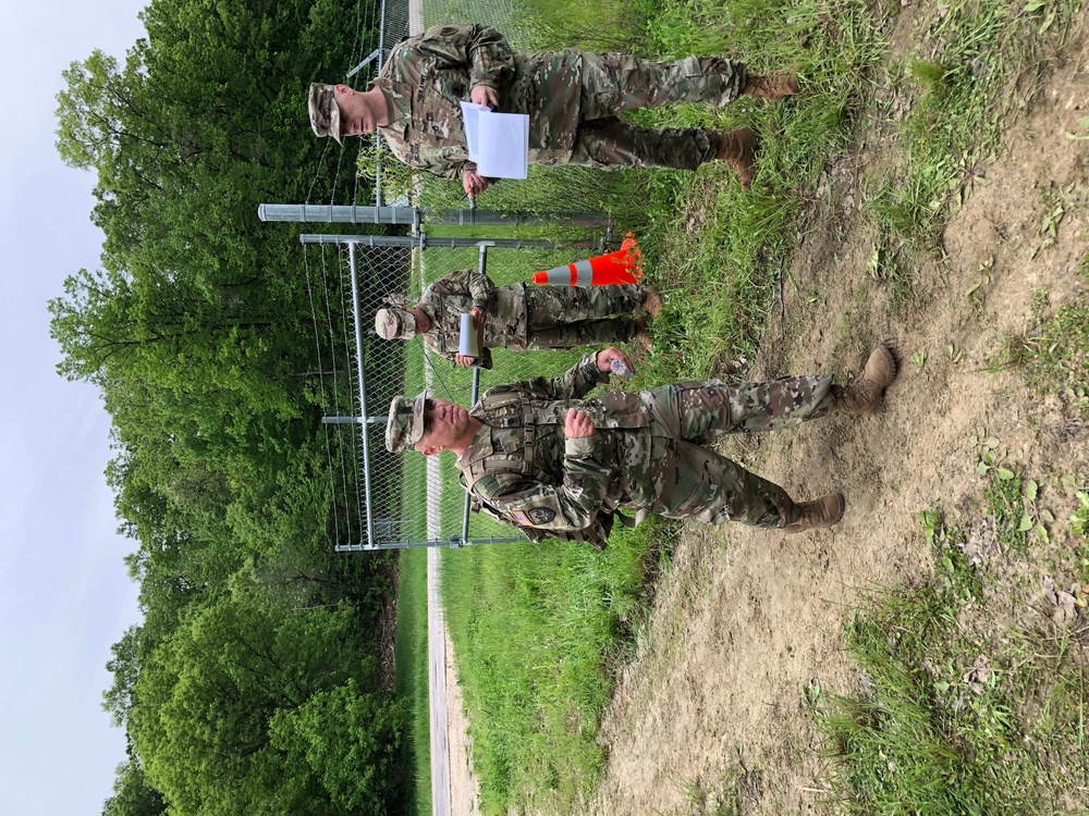 Fort McCoy NCO Academy GAFPB (German Armed Forces Proficiency Badge) Event.