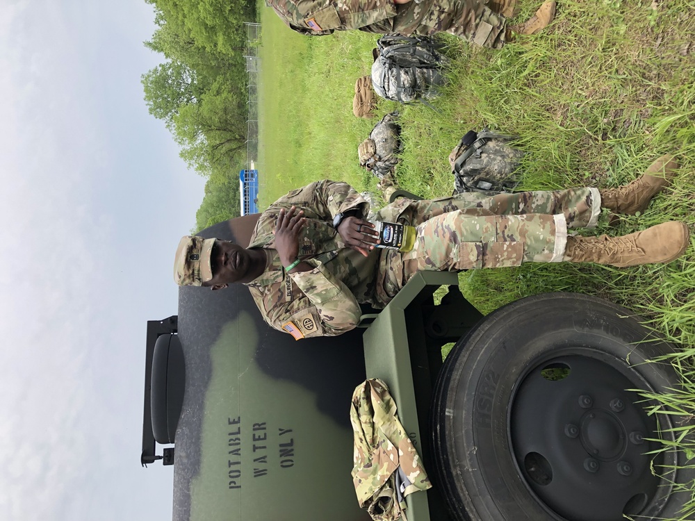 Fort McCoy NCO Academy GAFPB (German Armed Forces Proficiency Badge) Event.