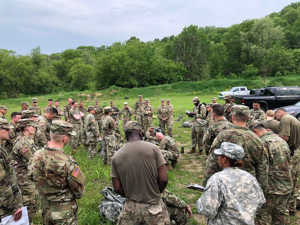 Fort McCoy NCO Academy GAFPB (German Armed Forces Proficiency Badge) Event.