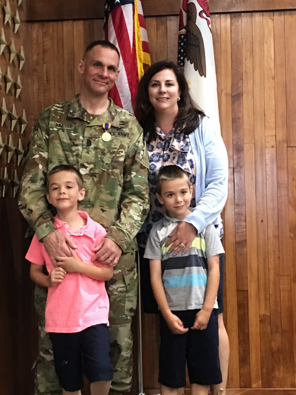 Illinois Army National Guard Command Sgt. Maj. Steven Krause Retires After More Than 31 Years