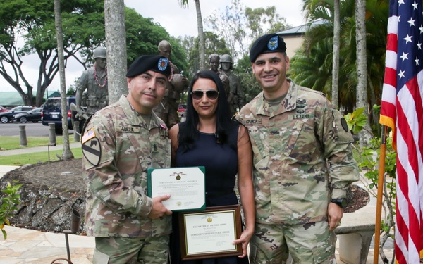 209th Aviation Support Battalion Change of Command/Responsibility