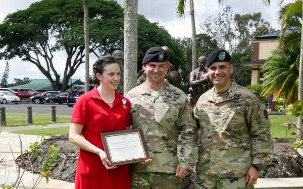 209th Aviation Support Battalion Change of Command/Responsibility