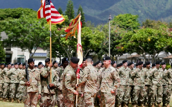 209th Aviation Support Battalion Change of Command/Responsibility