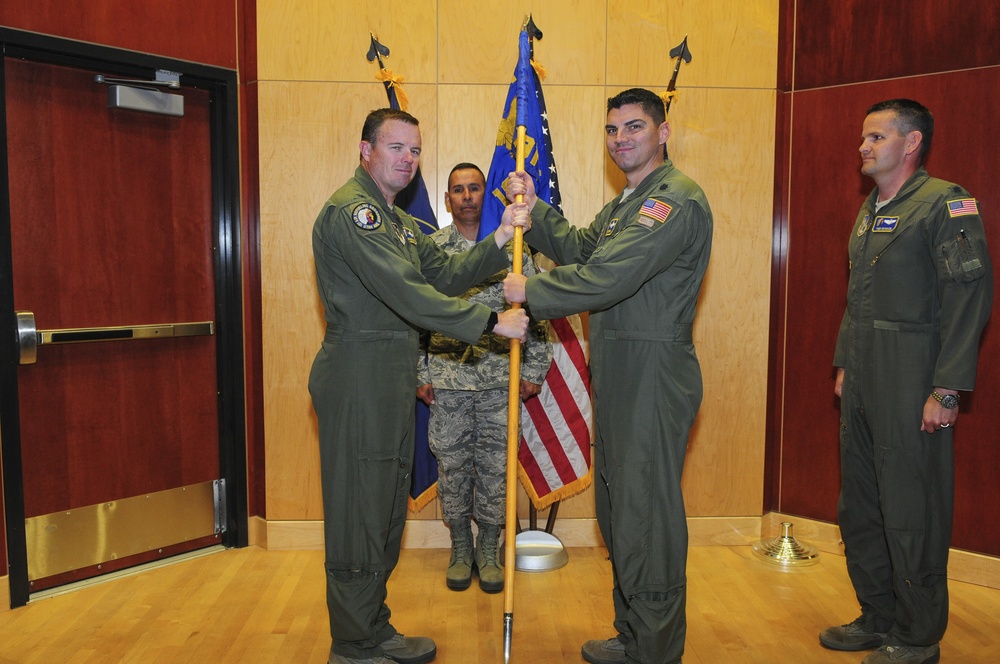 191st Air Refueling Squadron Change of Command