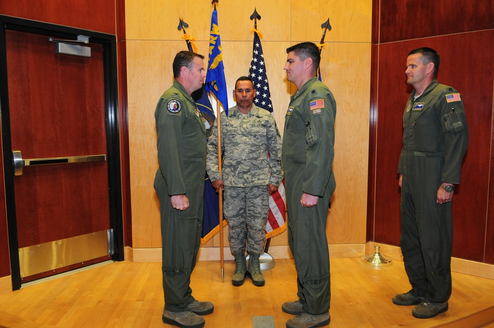 191st Air Refueling Squadron Change of Command