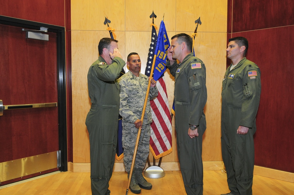 191st Air Refueling Squadron Change of Command