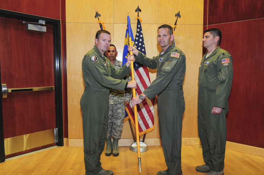 191st Air Refueling Squadron Change of Command