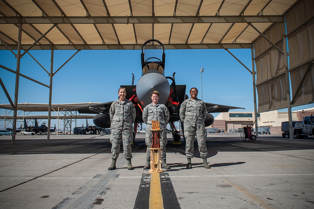 Nellis load crew wins weapons regional competition