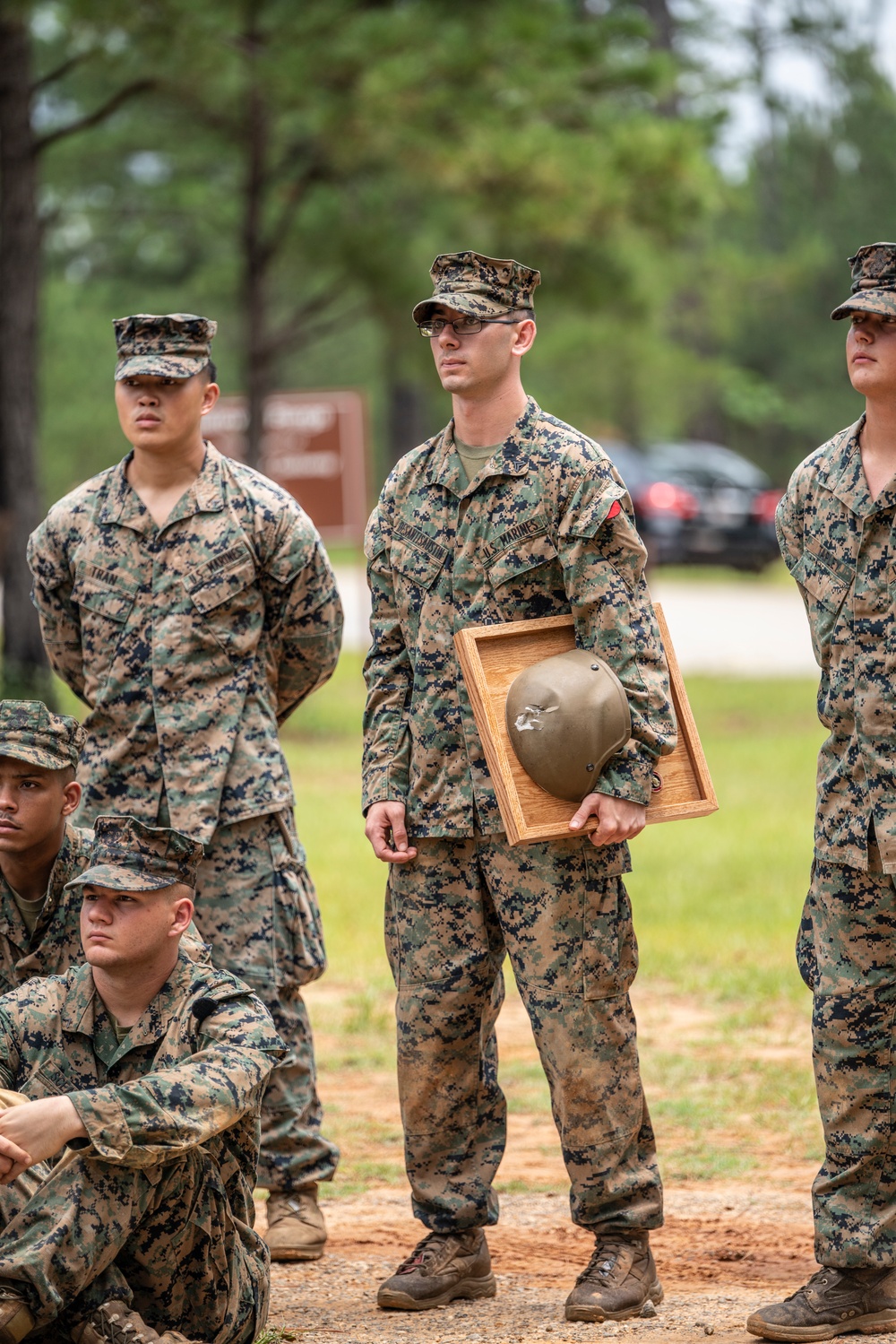 Kevlar Helmet Return Ceremony