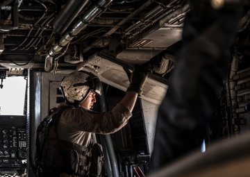 CH-53 Super Stallion takes flight during ITX 4-19