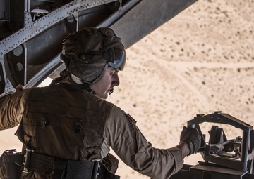 CH-53 Super Stallion takes flight during ITX 4-19