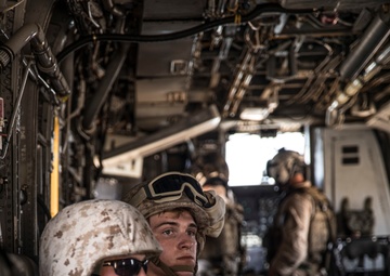 CH-53 Super Stallion takes flight during ITX 4-19