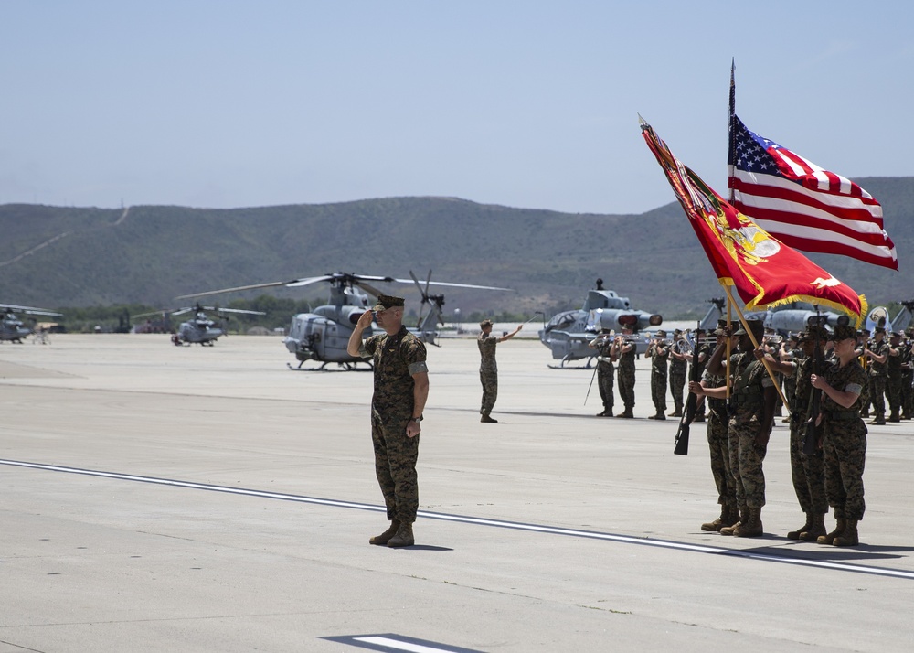 Marine Light Attack Helicopter Squadron 267 Change of Command