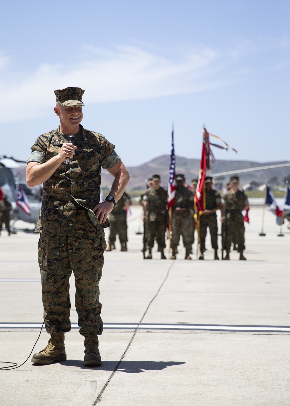 Marine Light Attack Helicopter Squadron 267 Change of Command