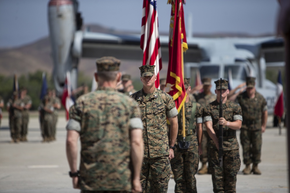 Marine Aviation Logistics Squadron 39 Change of Command