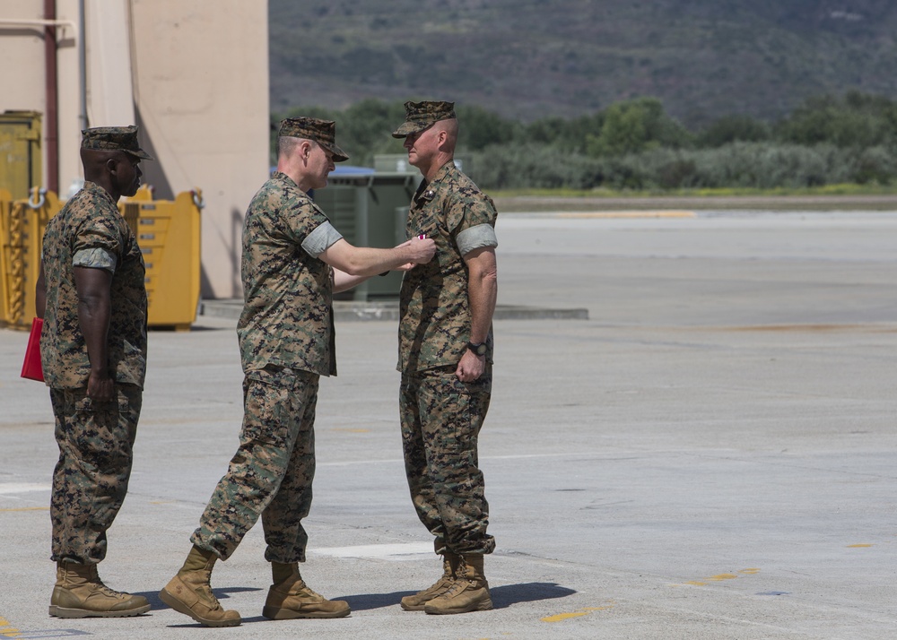 Marine Aviation Logistics Squadron 39 Change of Command