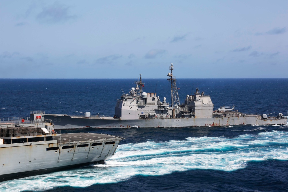 Abraham Lincoln Replenishment at Sea