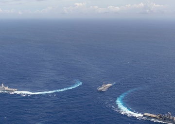 Amphibious Squadron (PHIBRON) Eleven and USS Wasp (LHD 1) Operations at Sea