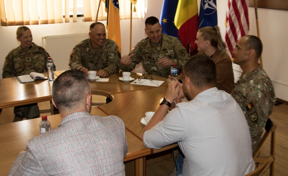 Key Leader Engagement in Slobozia Romania