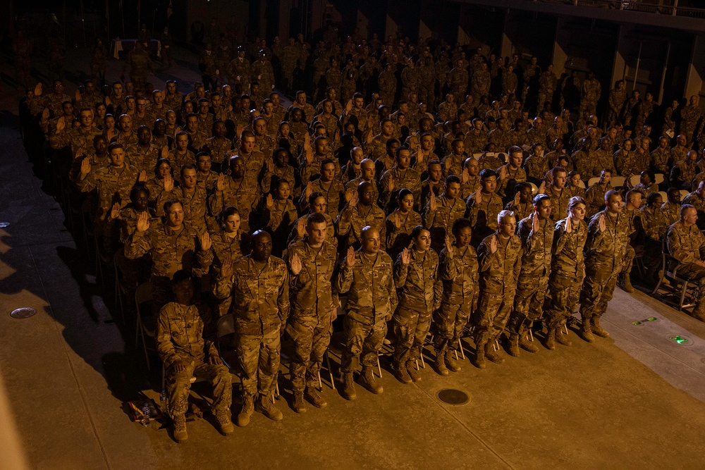 NCO Induction Ceremony