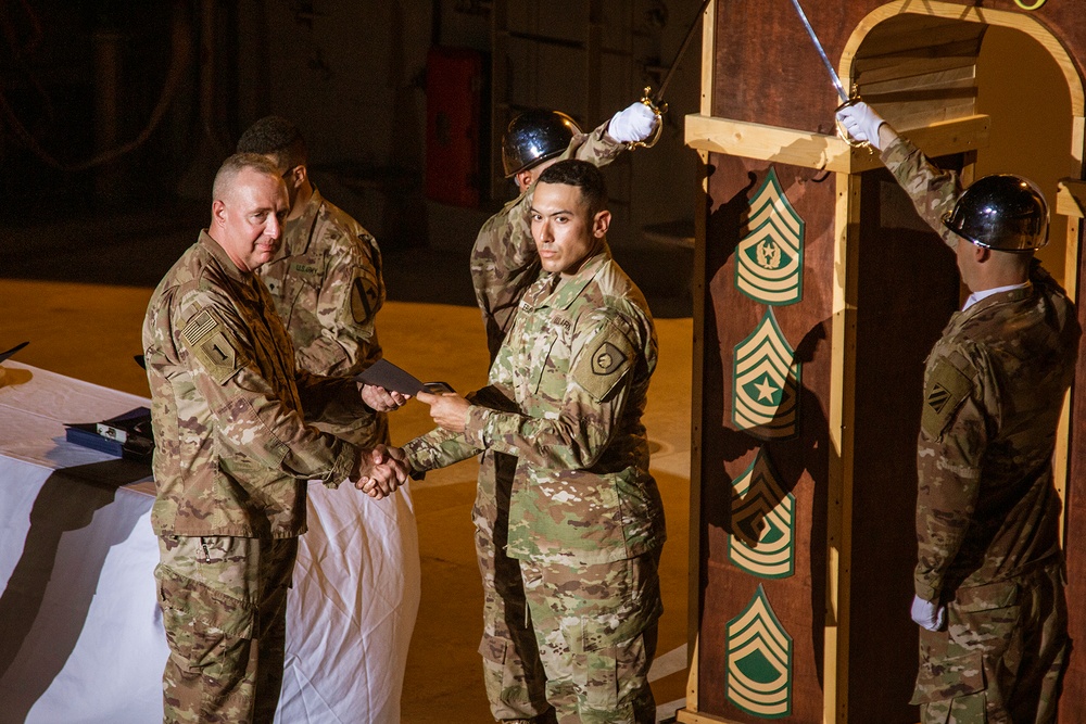 NCO Induction Ceremony