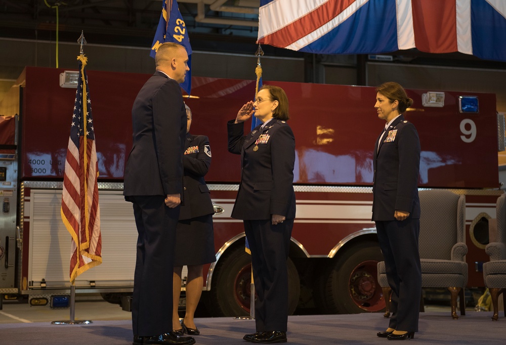 423rd Medical Squadron Change of Command