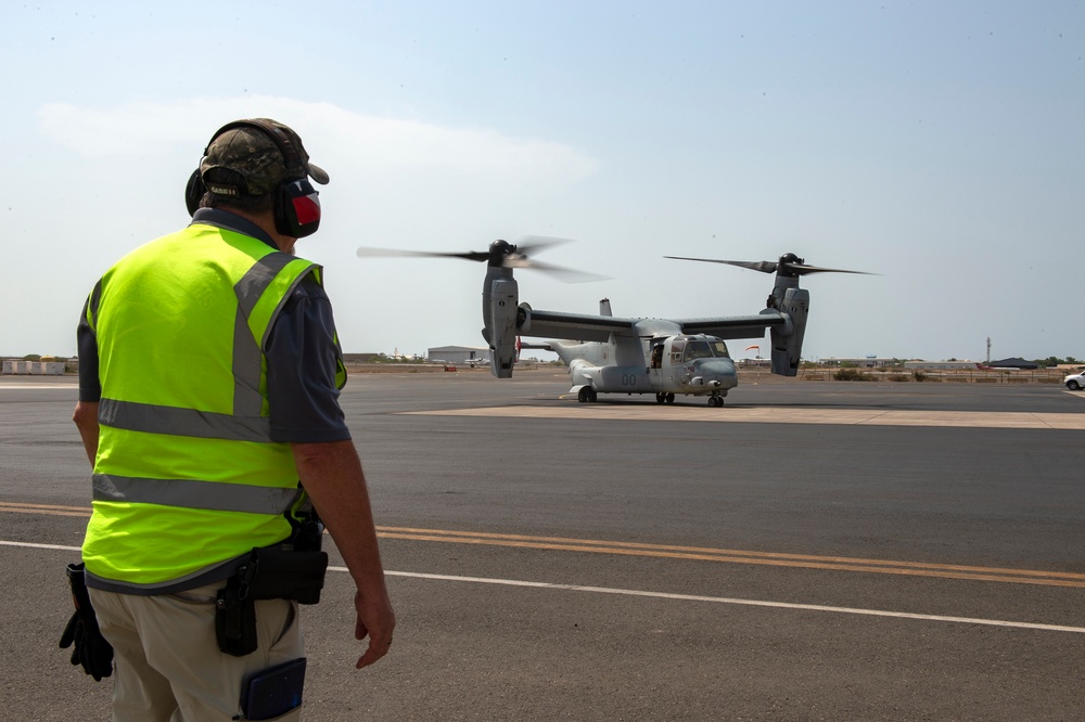 VMM-264 Osprey Flight Operations at CLDJ