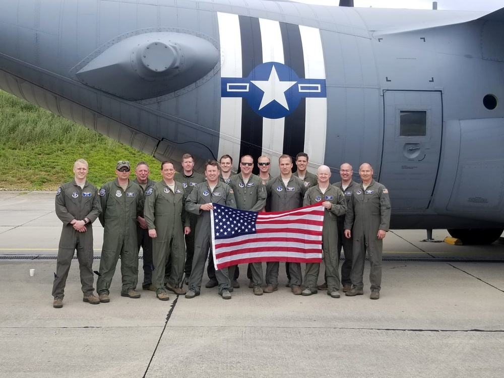 Kentucky Air Guard flies in the 75th anniversary of D-Day in France