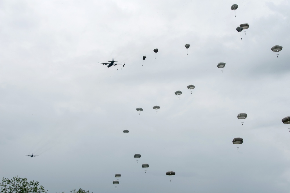Kentucky Air Guard flies in the 75th anniversary of D-Day in France