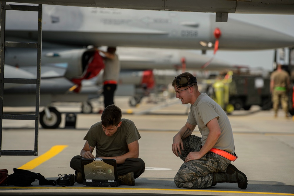 480th EFS supports Aviation Rotation 19-2 in Poland