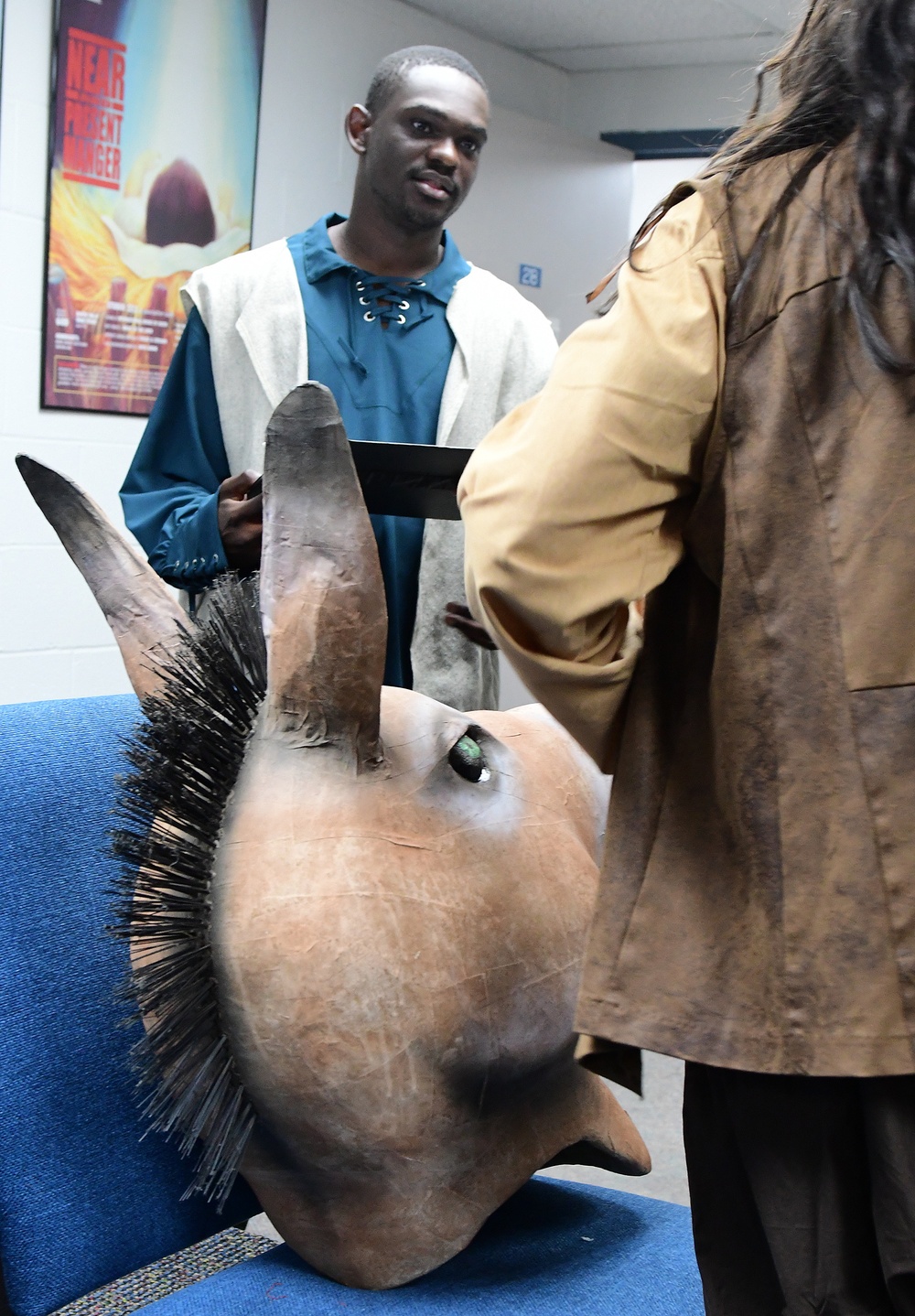 Soldier enjoys acting in spare time