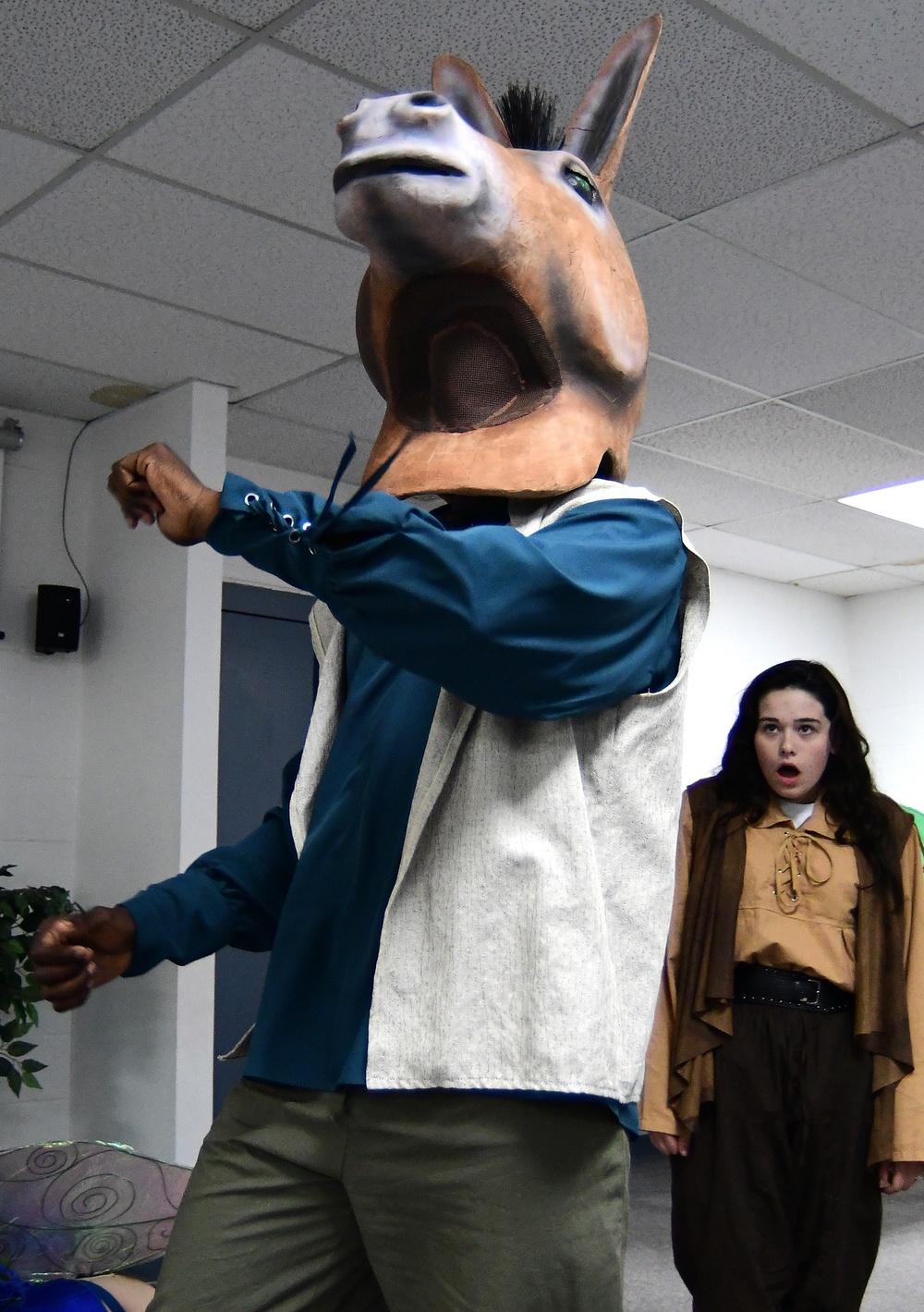 Soldier enjoys acting in spare time