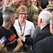 Vice President Mike Pence visits Fort McCoy