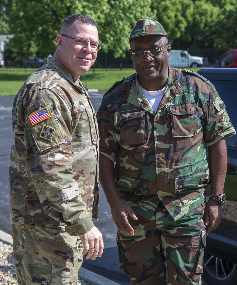 Dvids - Images - Angolan Armed Forces General Visits Us, Ohio For First  Time [Image 2 Of 5]