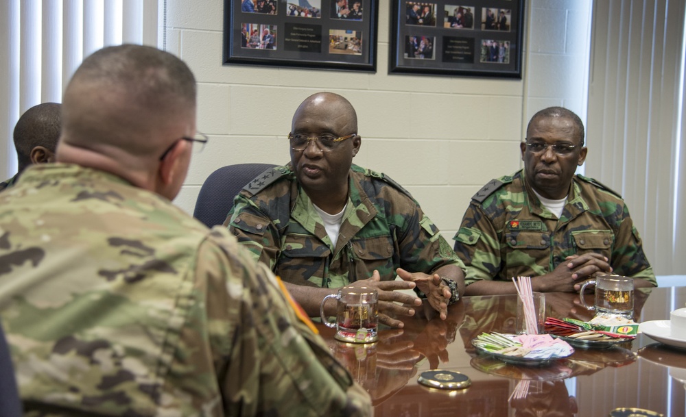 Angolan Armed Forces general visits US, Ohio for first time