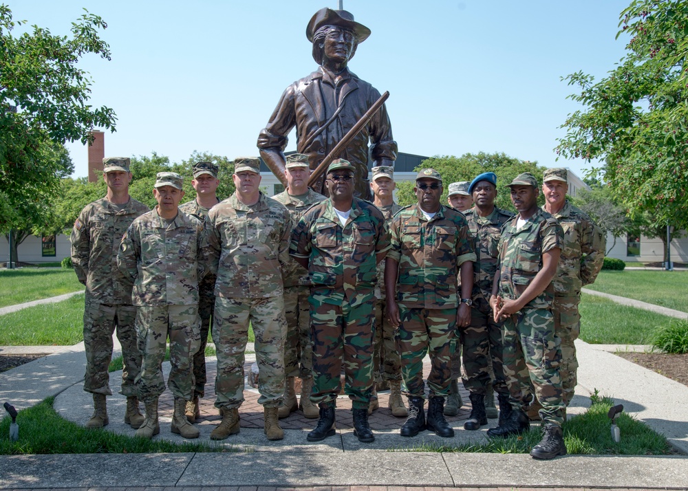 Angolan military delegation visits Buckeye State