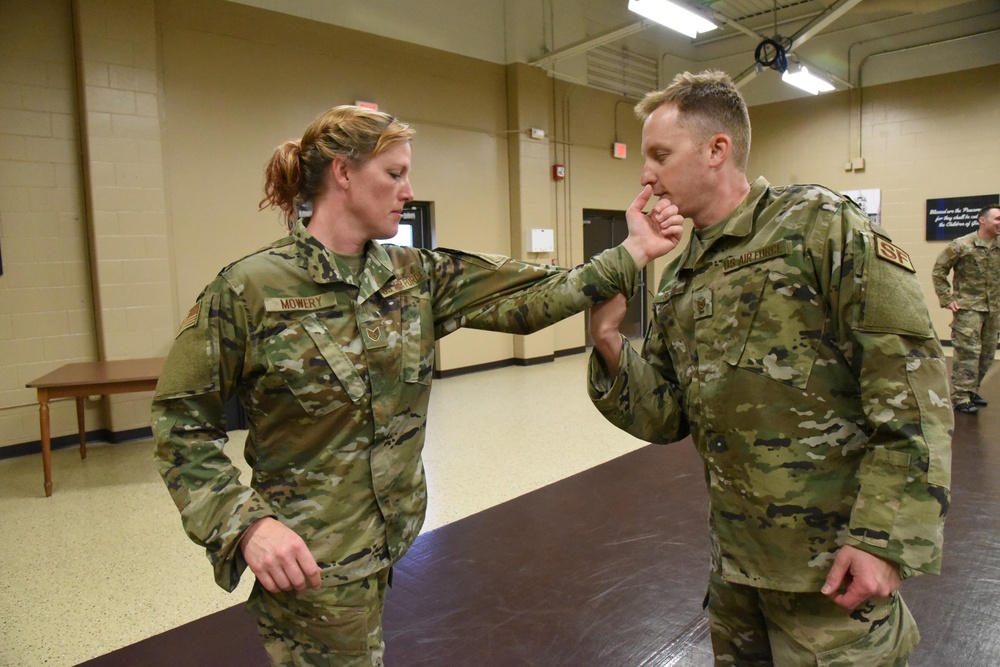 119th Security Forces members train for self-defense