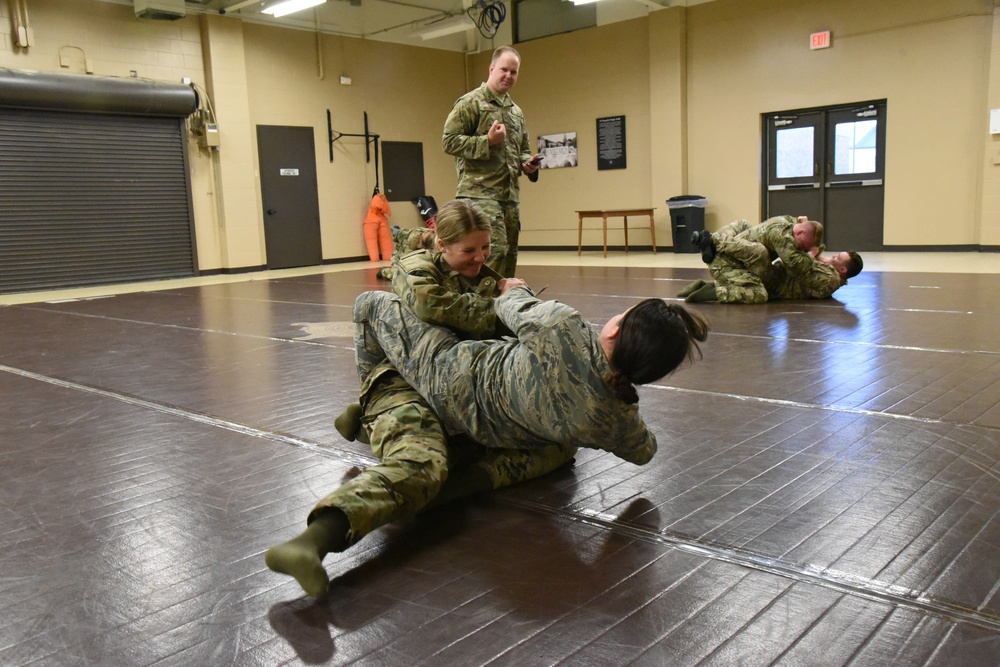 119th Security Forces members train for self-defense