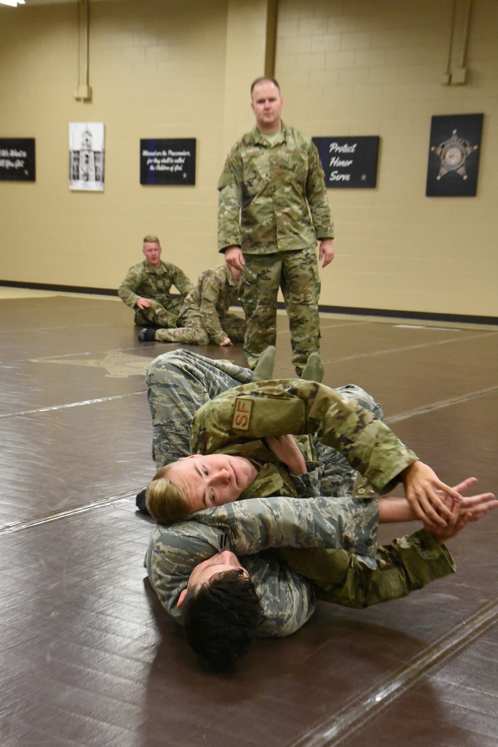 119th Security Forces members train for self-defense