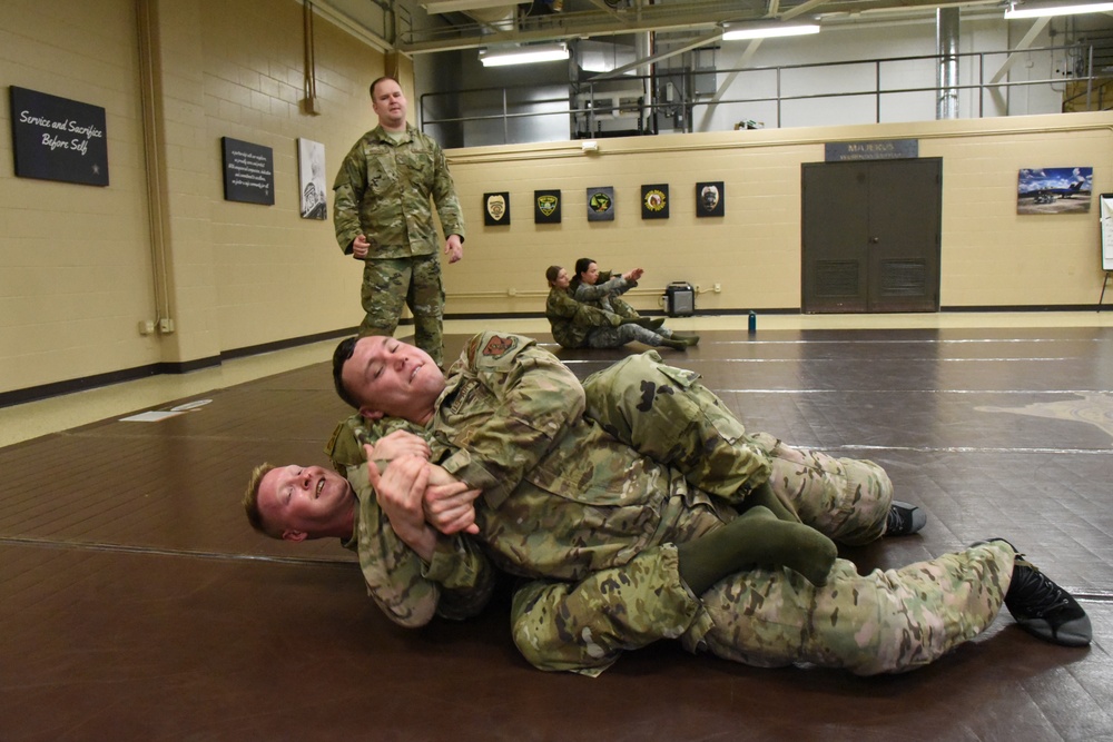 119th Security Forces members train for self-defense