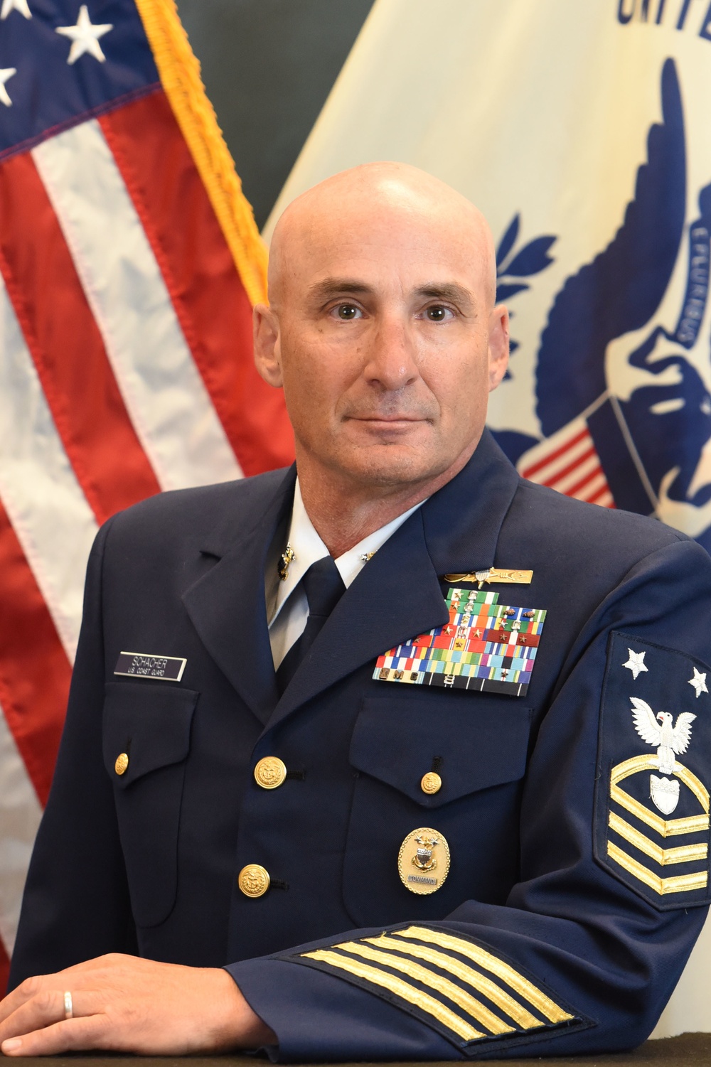 Reserve Command Master Chief David Schacher