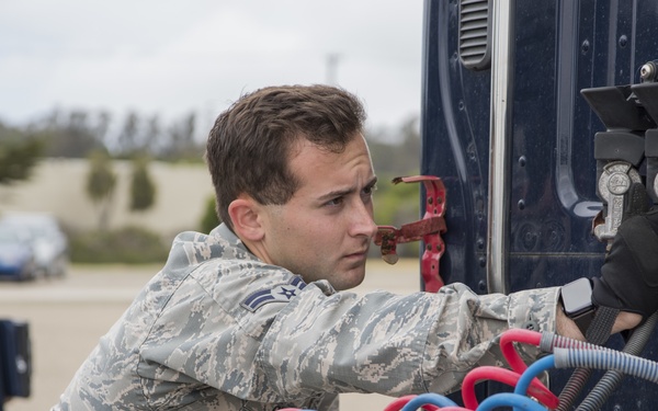 Vandenberg is the first base in AFSPC to offer CDL training