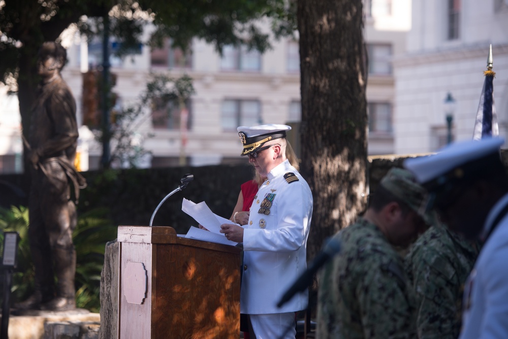 NRD San Antonio Change of Command Ceremony 7Jun2019
