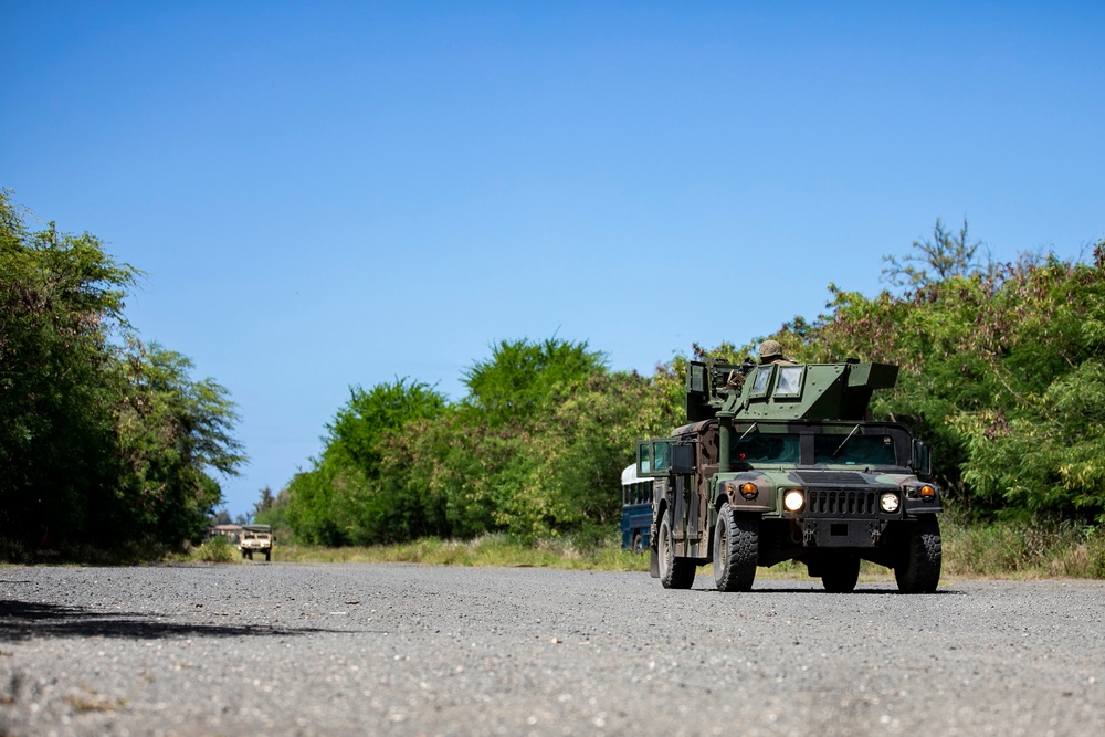 MWSD-24 conducts convoy and engineer training